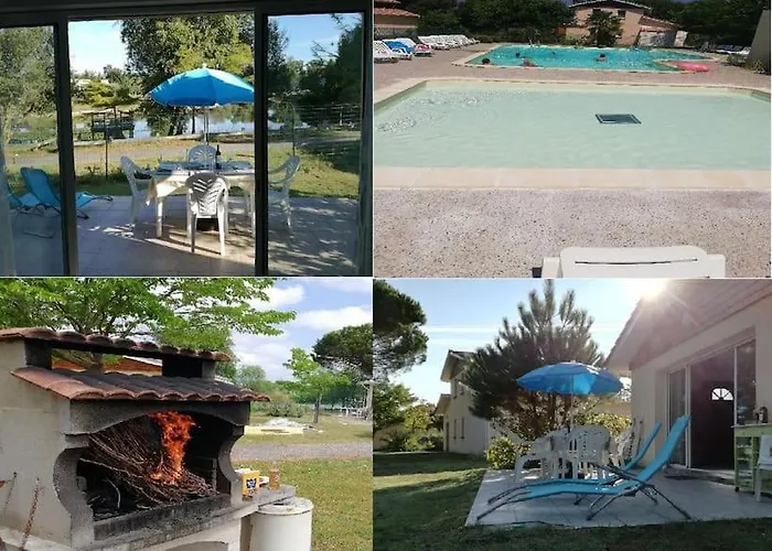 Au Bord De L'eau Ferienhaus Hourtin